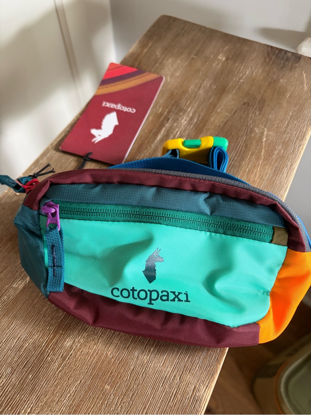 Cotopaxi kapai 1.5L hip pack one of a kind colorway